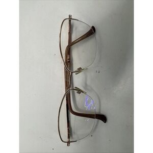 Tura Brilliance Eyeglasses Frames TE270 RGD Rose Gold European Crystal 55-17-140
